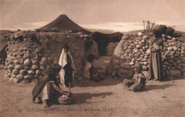 CPA Scenes Et Types - Habitation De Nomades - LL - Scenes