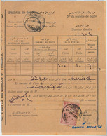 64314 - TURKEY Ottoman Empire - POSTAL HISTORY -  MONEY ORDER Receipt: ISTAMBUL - Other & Unclassified