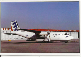 75  ORLY    AVION  TRANSALL  C-160 P   EN  FEVRIER  1989  LA  POSTE - Aéroports De Paris