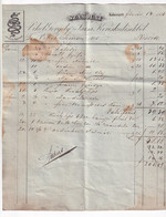 A18768 - INVOICE FROM AUSTRIAN EMPIRE 1846 SZAMOLAT VIKOL GERGELY ES TARSA KERESKEDESEKBOL VIKOL SIMON UR RESZERE - Oostenrijk