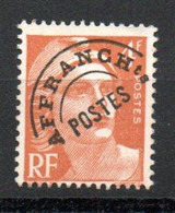 Préoblitéré N° 99 - Type Gandon 4f Orange - Variété : H Avec Crochet à La Base Du 1er Jambage - 1893-1947