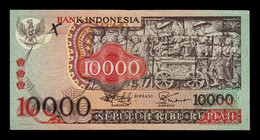 Indonesia 10000 Rupiah 1975 Pick 115 MBC- AVF - Indonésie