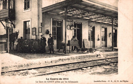 54 - CIREY / LA GARE PILLEE PAR LES ALLEMANDS - Cirey Sur Vezouze