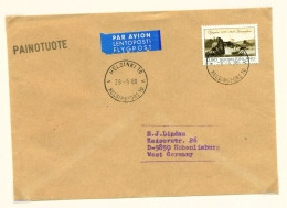 FINLAND  -  1979  Cover To West Germany   As Scan - Briefe U. Dokumente