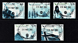 New Zealand 2011 Ross Dependency - Race To The Pole Set Of 5 Used - Oblitérés