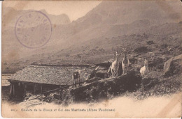 Suisse - Vaud - Chalets De La Chaux Et Col Des Martinets (Alpes Vaudoises) Chalet Chevres Ziegen Goat - La Chaux
