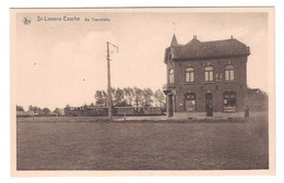 @n1@  -  ST - LIEVENS - ESSCHE  -  De Tramstatie ( MET TRAM ! ! ! )  -  Zie / Voir Scan's - Herzele