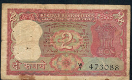 INDIA P53c1   2 RUPEES 1985 #W/1    FINE - Inde