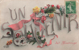 CPA Un Souvenir De Montrouge - Fantaisie - Greetings From...