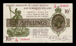 Gran Bretaña Great Britain 10 Shillings George V 1928 Pick 360 MBC VF - 10 Shillings