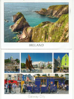 Beautiful Ireland ! Galway. The City Of The Tribes.  2 Postcard  (new - Unused) - Galway