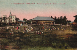 PC BRAZZAVILLE ANCIENNE VUE GENERALE DE LA MISSION FRENCH CONGO (a28487) - Brazzaville