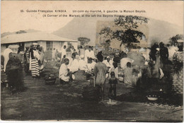 PC KINDIA UN COIN DU MARCHE FRENCH GUINEA ETHNIC TYPE (a28692) - Guinée