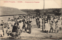 PC CAMPEMENT DE FIRGUIADI FRENCH GUINEA (a28664) - Guinée