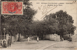 PC ED. FORTIER KAYES ENTRÉE DE LA GARE SOUDAN RAILWAY (a28335) - Sudan