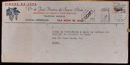 PORTUGAL - Cover - Streamer Endiel / Porto 1979 - Stamp Inst. De Trabalho 5$00 - Vinhos Da Cepa (Seada, Pedroso, Gaia) - Briefe U. Dokumente