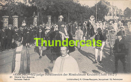 Delcampe - CPA ASSE ASSCHE 600 JARIGE JUBELFEESTEN DER MIRAKULEUZE KRUISEN 1912 EDIT. CLIMAN RUYSSERS ANTWERPEN - Asse