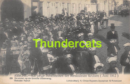 Delcampe - CPA ASSE ASSCHE 600 JARIGE JUBELFEESTEN DER MIRAKULEUZE KRUISEN 1912 EDIT. CLIMAN RUYSSERS ANTWERPEN - Asse