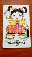Myanmar - Myanmar Year - Phone Card - 100 Un - Myanmar (Burma)