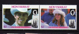 Montserrat (1986) - Mariage Royal - Neufs** - MNH - Montserrat