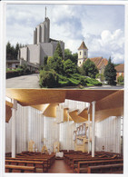 Burgenland Ak STEGERSBACH, Pfarrzentrum, Heilig Geist Kirche, Ägidikirche U. Orgel, Bezirk Güssing, Orgue Ansichtskarte - Güssing