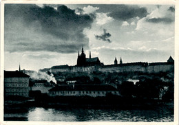 Prag - Burg In Der Abenddämmerung * 5. 1. 1945 - War 1939-45