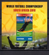 GUIANA 2010- MNH (ESPANHA - FUTEBOL - MUNDIAL 2010)_ DPT1195 - 2010 – Sud Africa