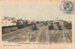 CPA Chateauroux - Vue Generale Des Quais De La Gare - Chemin De Fer - Edition Des Nouvelles Galeries - Chateauroux