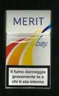 Tabacco Pacchetto Di Sigarette Italia - Merit 3 Bay Da 10 Pezzi - Vuoto - Estuches Para Cigarrillos (vacios)