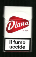 Tabacco Pacchetto Di Sigarette Italia - Diana Rossa Da 20 Pezzi N.3  - Vuoto - Etuis à Cigarettes Vides