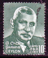 Sri Lanka (Ceylon) 1966, Single Stamp D.S. Senanayake In Fine Used. - Sri Lanka (Ceylon) (1948-...)