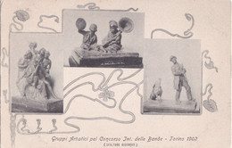 Torino 1902 - Gruppi Artistici Pel Concorso Int. Delle Bande - Collections & Lots