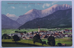 Austria, Saalfelden Gegen Die Leoganger Steinberge 1916 - Saalfelden