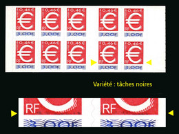 FRANCE - CARNET - YT 3215-C1 - VARIETE TACHES NOIRES - CARNET NEUF NON PLIE ** - Cuadernillos