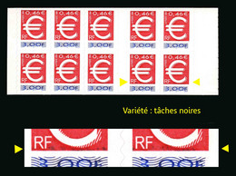 FRANCE - CARNET - YT 3215-C1 - VARIETE TACHES NOIRES - CARNET NEUF NON PLIE ** - Booklets