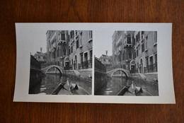 Photo Stereoscopic Stereoscopy - Venice 1954 Venezia - Visionneuses Stéréoscopiques