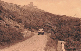 CPA Mont Aigoual - L'observatoire Meteorologique - Voiture Ancienne - Autres & Non Classés