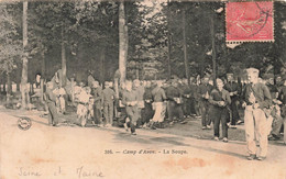CPA Camp D'avon - La Soupe - Camp Militaire - Avon