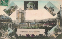 CPA Souvenir De Vincennes - Carte Multivues - Vincennes