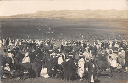 CPA MAROC GUERRE DU RIF CARTE PHOTO D'UN CAMPEMENT MILITAIRE Cliché N°2 - Autres & Non Classés