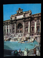 Cartolina Postale Roma - Fontana Di Trevi - Viaggiata 1972 - Altare Della Patria