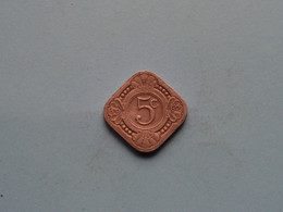 1962 - 5 Cent ( For Grade, Please See Photo ) F ! - Niederländische Antillen
