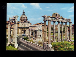 Cartolina Postale Roma - Foro Romano - Viaggiata 1971 - Altare Della Patria