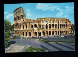 Cartolina Postale Roma - Il Colosseo -  Viaggiata Senza Francobollo - Altare Della Patria