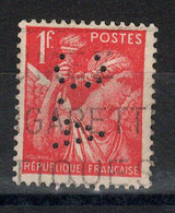 Perfore - AC Perfin Sur YV 433 - Used Stamps