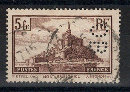 Perfore - OB Perfin Sur YV 260 - Used Stamps