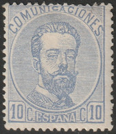 Spain 1873 Sc 181 Ed 121 MH* - Nuovi