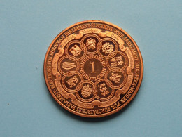 1979 - 1 Euro Florijn ( For Grade, Please See Photo ) ! - Pièces écrasées (Elongated Coins)