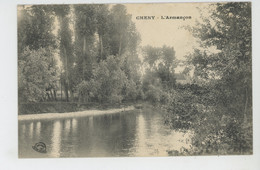 CHENY - L'Armançon - Cheny