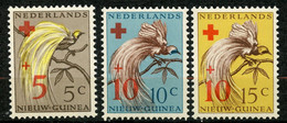 Nouvelle Guinée Néerlandaise, Yvert 36/38, MNH - Nederlands Nieuw-Guinea